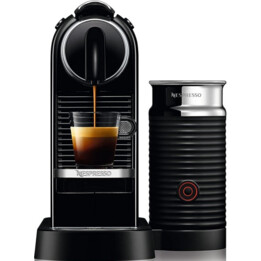 Nespresso DeLonghi Citiz EN 267 Coffee Machine, 1710 W, Black