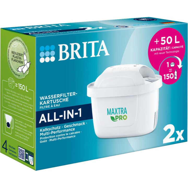 Brita Maxtra Pro Pure Twin Pack 122003 Water Filter White