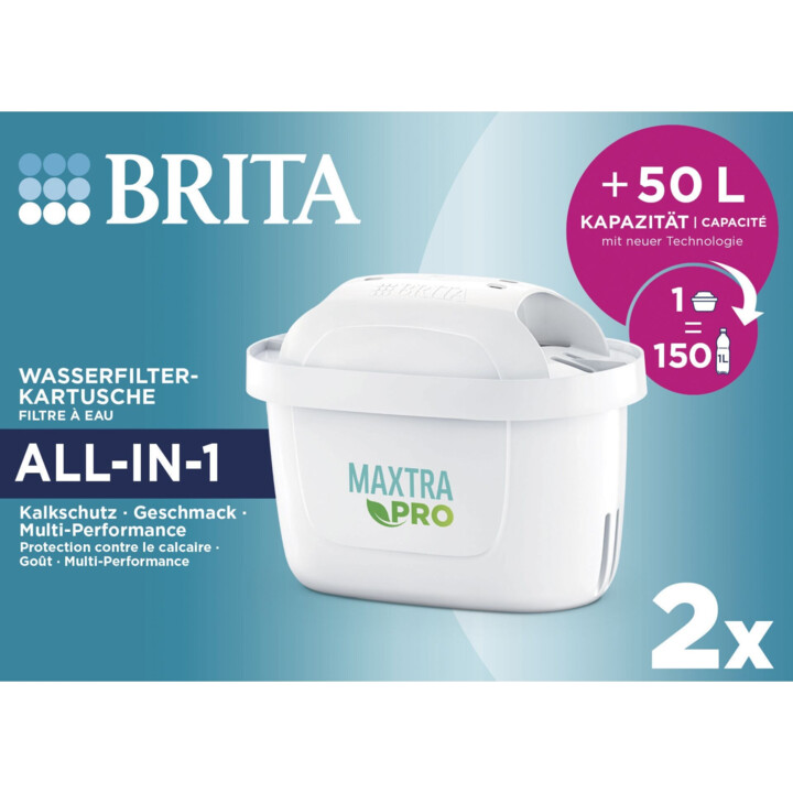 Brita Maxtra Pro Pure Twin Pack 122003 Water Filter White
