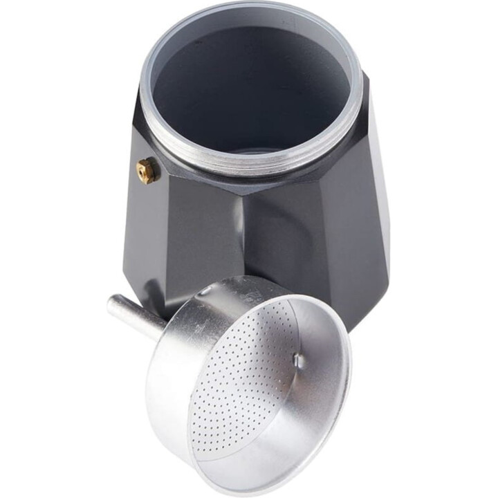 Monix Noir M640012 cafetière italienne à 12 tasses, noir