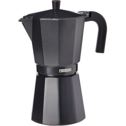 Monix Noir M640012 cafetière italienne à 12 tasses, noir