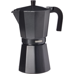 Monix Noir M640012 cafetière italienne à 12 tasses, noir