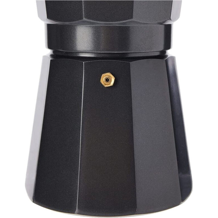 Monix Noir M640012 cafetière italienne à 12 tasses, noir