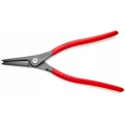 Alicates de precisión para anillos de retención externos en ejes, longitud 320 mm