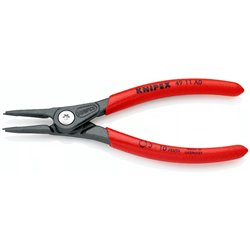 Alicates de precisión para anillos de retención externos en ejes, longitud 140 mm