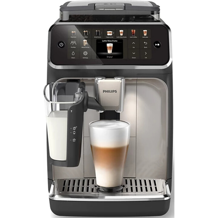 PHILIPS EP5547/90 MACCHINA DI CAFFARE SUPUT AUTOMATICA NERO CHROME 1500 W 15 BAR 1,8 L