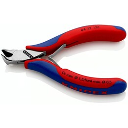 Nipper de coupe d'électronique, longueur 120 mm, poignées polies à miroir de surface, poignées multi-composants