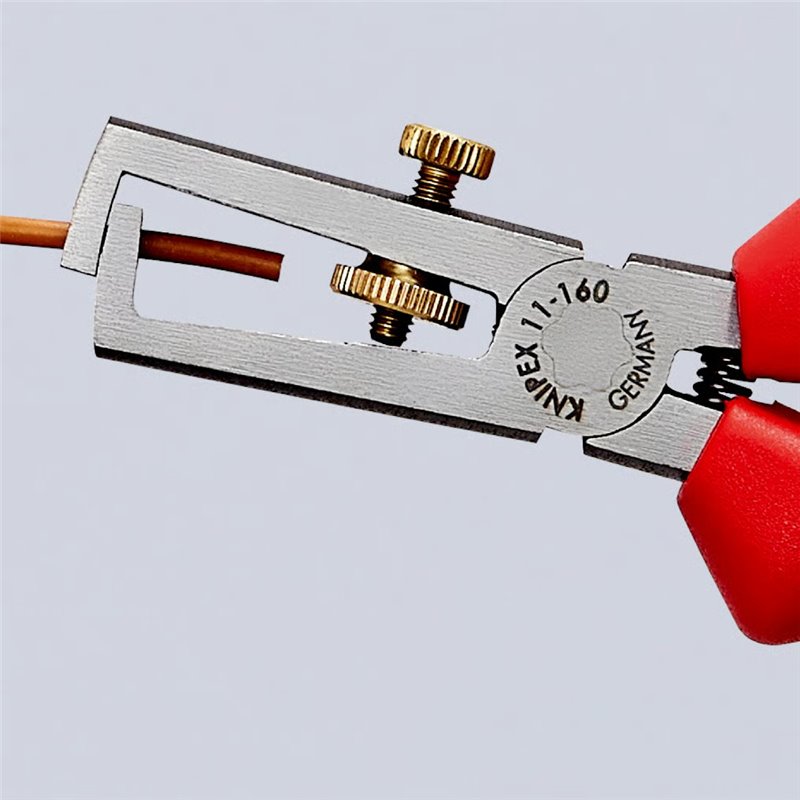 Isolationsstripper mit Öffnungsfeder, Universal, Länge 160 mm, Oberflächenchrom-plattierter, Mehrkomponentengriffe