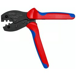 Alicates de crimpagem de precíge de Knipex para conectores MC4/MC4 EVO 2, comprimento 220 mm, superfície lacada