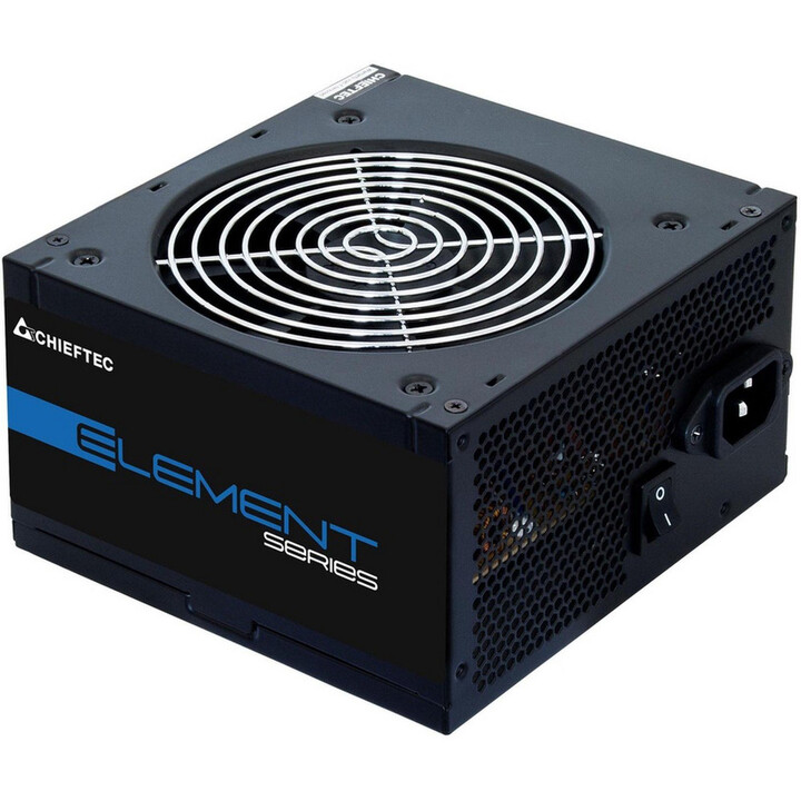 Power Supply|CHIEFTEC|600 Watts|Efficiency 80 PLUS BRONZE|PFC Active|ELP-600S