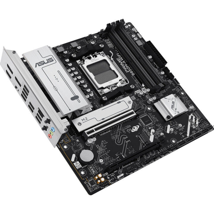 Mainboard|ASUS|AMD B850|SAM5|Micro-ATX|Speicher DDR5|Speichersteckplätze 4|1xPCI-Express 4.0 16x|1xPCI-Express 5.0 16x|3xM.2|1xH