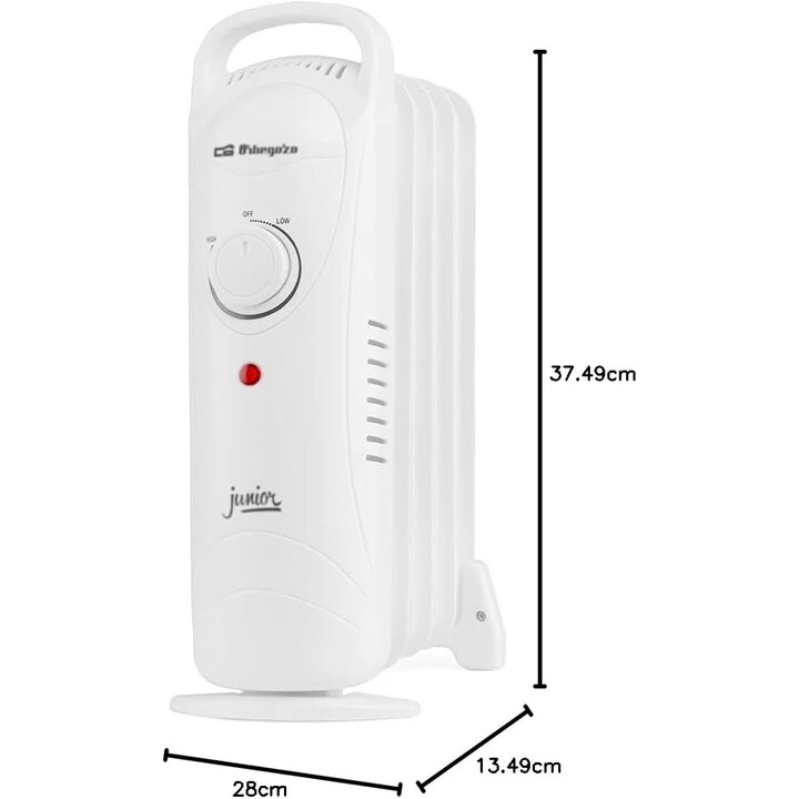 Orbegozo Ro 720 Radiatore di olio junior, silenzioso, 700 W