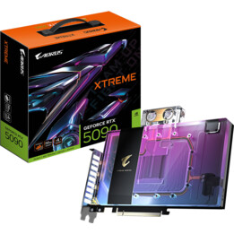Gigabyte AORUS GeForce RTX 5090 Xtreme WaterForce WB 32GB GDDR7 DLSS4