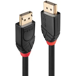 Lindy 41079 aktives DisplayPort-1.2-Kabel 15 m schwarz