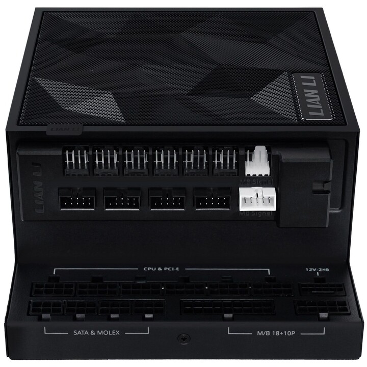 Lian Li Edge EG1000G 80 Plus Gold 1000W ATX 3.1 PCIE 5.1 Modular Preto
