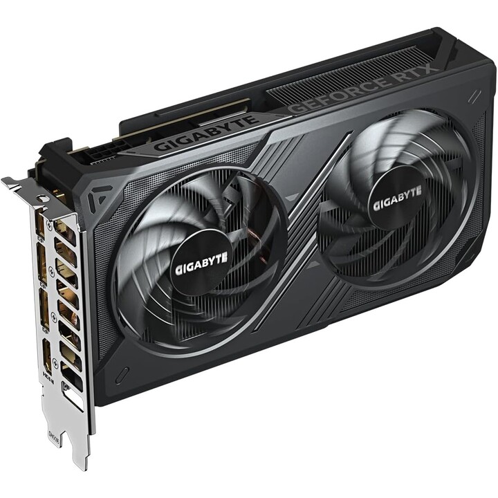 Placa de vídeo|GIGABYTE|NVIDIA GeForce RTX 5060|8 GB|GDDR7|128 bits|PCIE 5.0 16x|GPU 2512 MHz|1xHDMI|3xDisplayPort|GV-N5060WF2OC