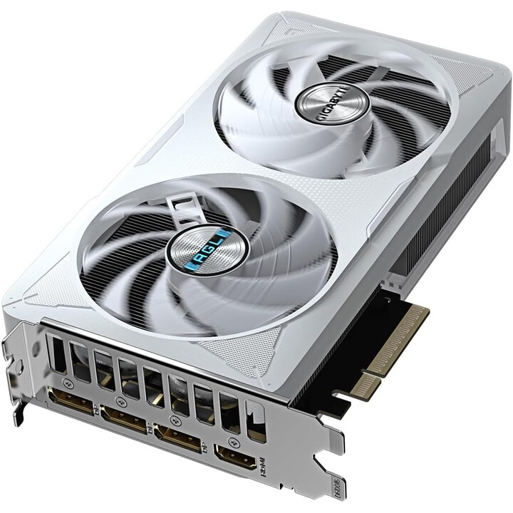 Placa de vídeo|GIGABYTE|NVIDIA GeForce RTX 5060|8 GB|GDDR7|128 bits|PCIE 5.0 16x|GPU 2550 MHz|Dissipador de ventoinha com dois s