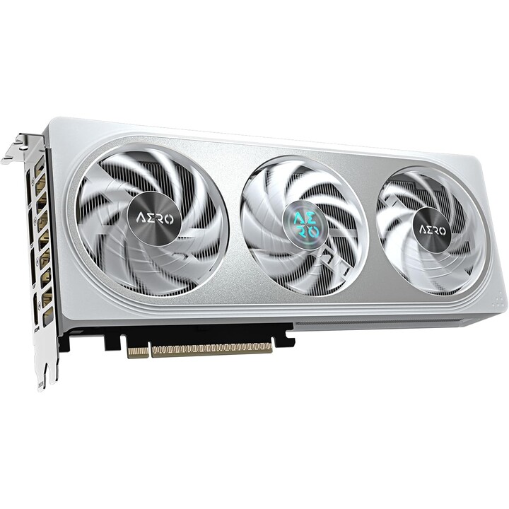Placa de vídeo|GIGABYTE|NVIDIA GeForce RTX 5060|8 GB|GDDR7|128 bits|PCIE 5.0 16x|GPU 2595 MHz|1xHDMI|3xDisplayPort|GV-N5060AEROO