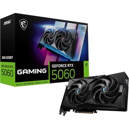 Scheda grafica MSI GeForce RTX 5060 GAMING OC da 8GB GDDR7 DLSS4
