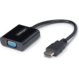 STARTECH.com HD2VGAE3 adattatore HDMI a VGA nero 1080p