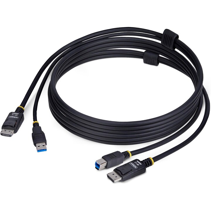 Cable kvm displayport/usb 1,8m