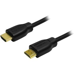 Cavo HDMI Logilink Ethernet A - A St/St 10,00 m Oro