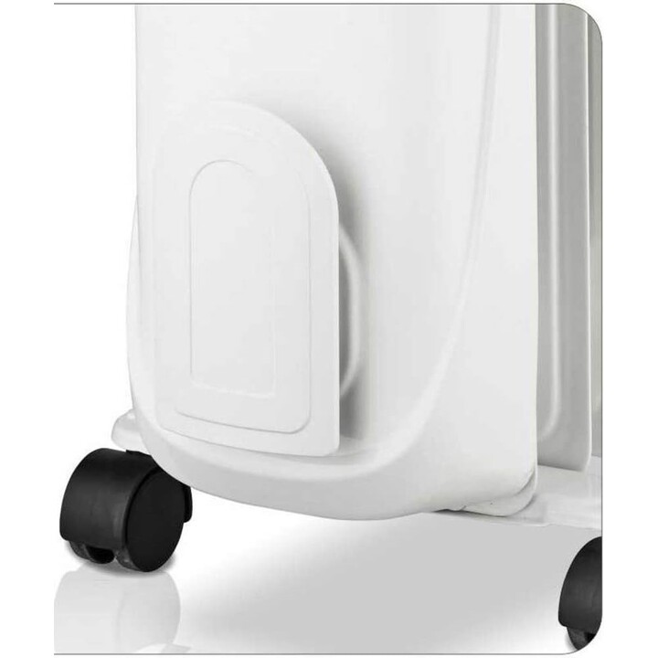 Radiatore Elan Xi Electric Oil Fild con 2500 W di potenza, bianco
