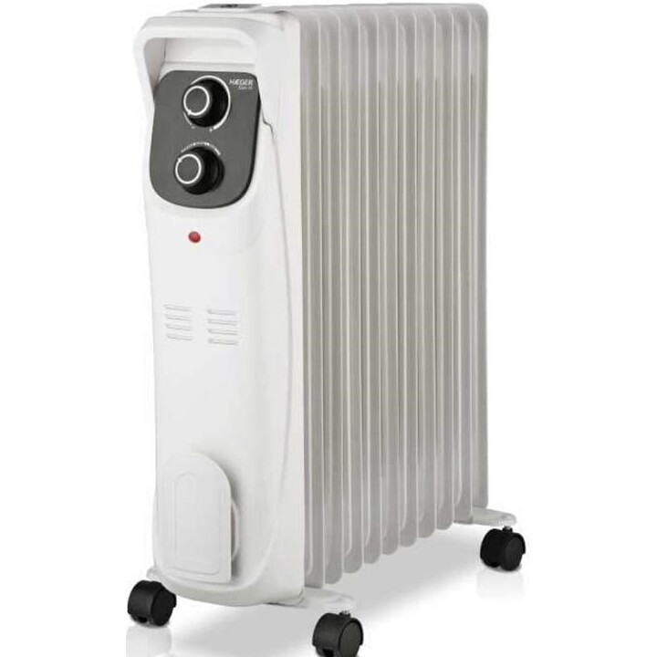 Elan XI Electric Oil gefüllter Kühler mit 2500 W Strom, weiß