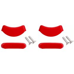 2 pares de insertos de plástico de un componente para 81 11 250 / 81 13 250