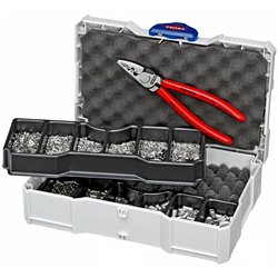 Crimp -Sortiment für Drahtferrulen 1 x 97 71 180, 9 x Drahtfrucht Sätze, Länge 265 mm
