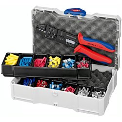 Surtido de crimpeado para conectores de cable, 13 piezas, longitud 265 mm