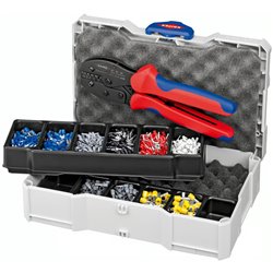 Crimp -Sortiment für Drahtferrulen 1 x 97 52 38, 7 x Drahtfrucht Sätze, Länge 265 mm