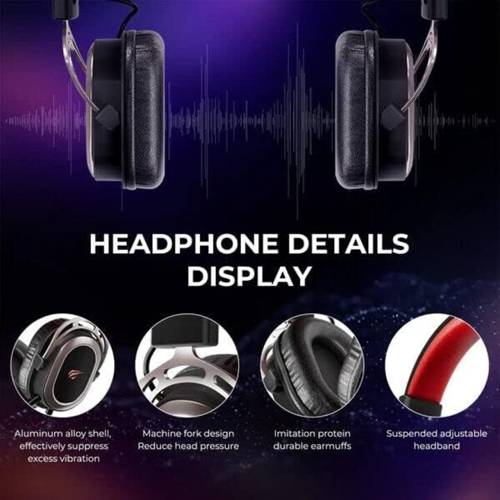 Havit H2008D gaming headset with mini-jack and wired headband