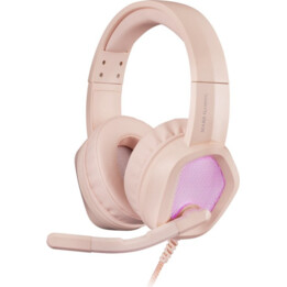Mars Gaming MH320P cuffie gaming RGB rosa