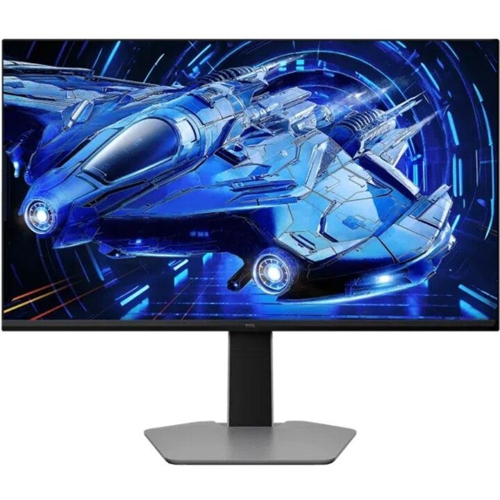 TCL 27G64 27 QHD Gaming Monitor, 1ms, 180Hz, VA, Height Adjustable, Grey
