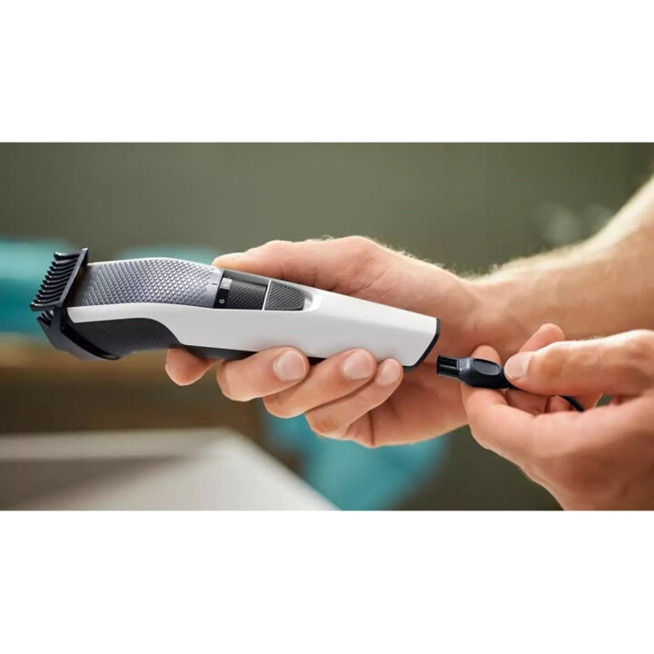 Philips Beardtrimmer série 3000 BT3206/14 45min Bateria Preto Branco