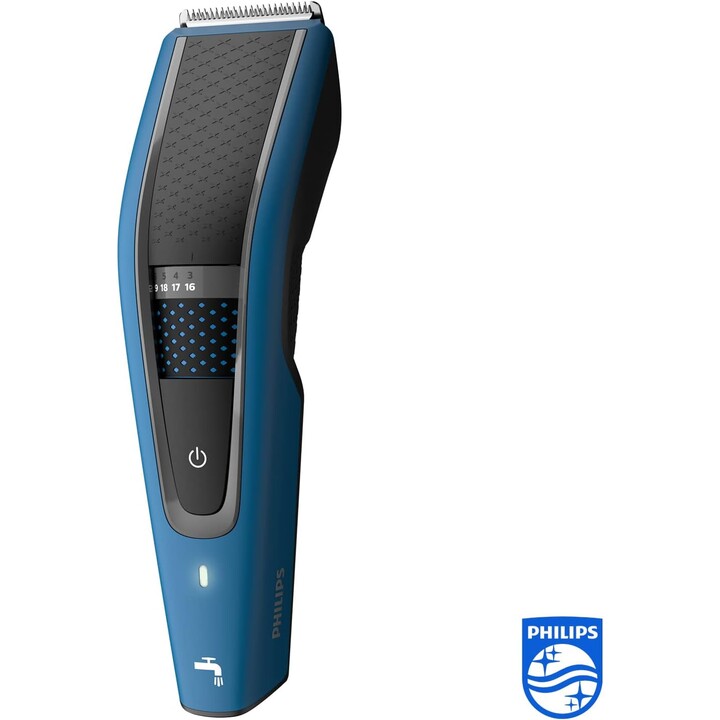 Philips Series 5000 Hair Clipper HC5612/15 with Stainless Steel Blades, Blue