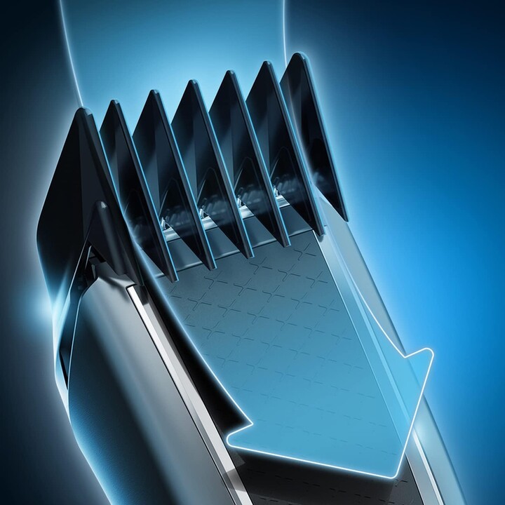 Philips Series 5000 Hair Clipper HC5612/15 with Stainless Steel Blades, Blue
