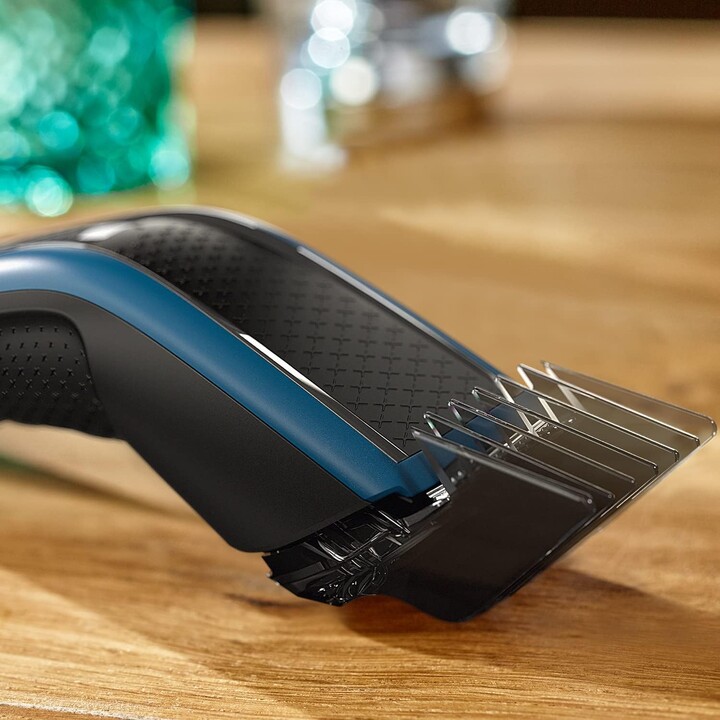 Philips Series 5000 Hair Clipper HC5612/15 with Stainless Steel Blades, Blue