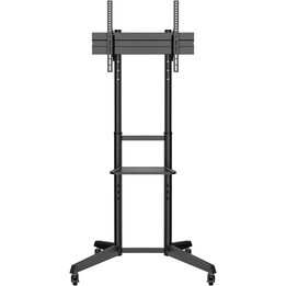 FT70TE-211 ECO Floor With Wheels, vassoio DVD per monitoraggio/TV 50kg (37-70lb), nero