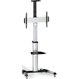 Aisen FT70TRE-037 Stand de plancher pour 37"- 70" Monitor / TV (avec roues et plateau DVD)