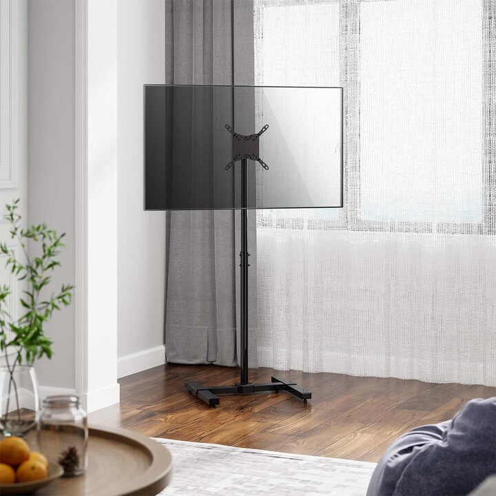 AISENS FT42TE-261 Tilting e extensível piso de piso para 13-42" TVs, 20kg, preto