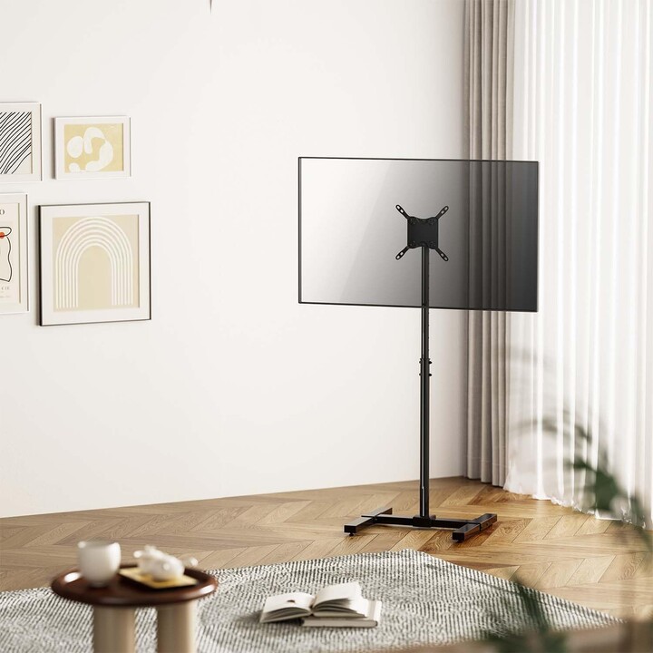 AISENS FT42TE-261 Tilting e extensível piso de piso para 13-42" TVs, 20kg, preto