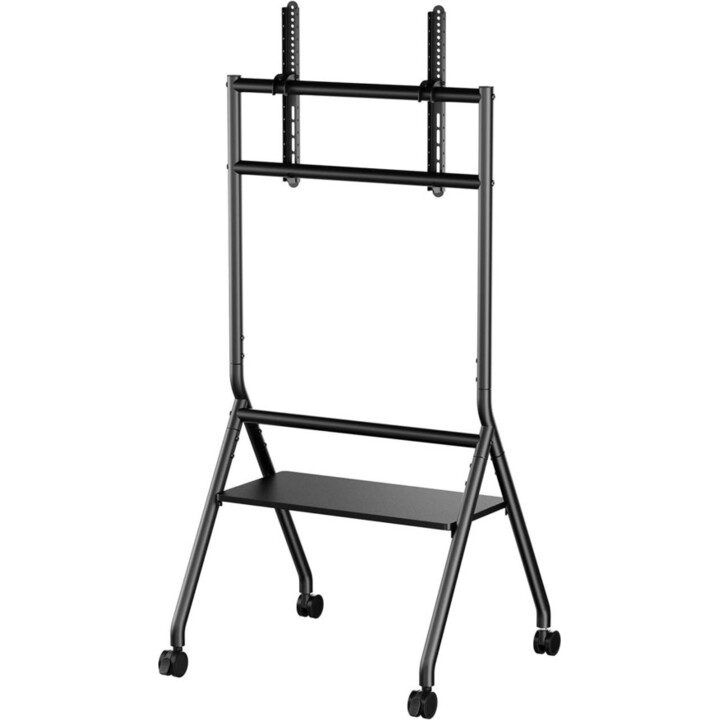 Aisens FT86FE-329 Eco Floor With Wheels, 1 vassoio, display interattivo/TV 80kg 37-86, nero