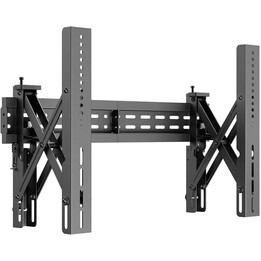 Aisens VW70LPO-255 Video Wall Mount with Leveling and Pop-out Function for 70kg TVs from 37-70cm, Black