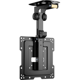 Aisens CT43S-187 Swivel and Foldable Ceiling Mount for 19-43" Monitor/TV, 20kg, Black