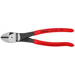 Taglio diagonale ad alta leva finanziaria, lunghezza 200 mm, laccatura superficiale, rivestito in plastica