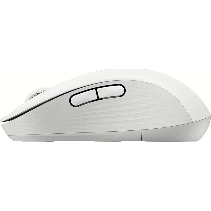 Ratón inalámbrico Bluetooth 2,4 GHz Bolt con receptor USB Logitech Signature M650 para empresas, color blanco roto