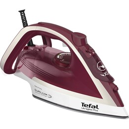 Tefal Ultimate Pure FV6810E0 plancha Plancha a vapor 2800 W Rojo, Plata