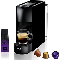 Nespresso Intenso Krups Essenza Mini XN1108 - Capsule Coffee Machine 19 Bars, 2 programas de café